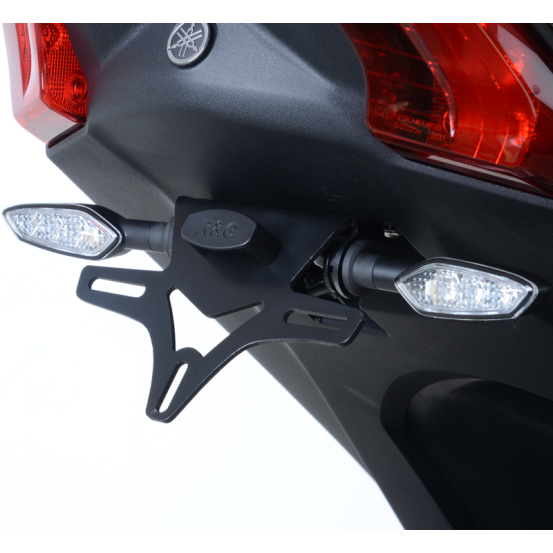 Support de plaque R&G RACING noir - YAMAHA T-Max 530