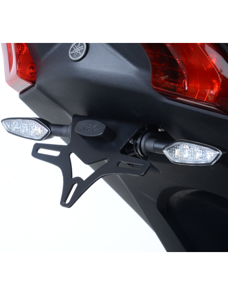 Support de plaque R&G RACING noir - YAMAHA T-Max 530