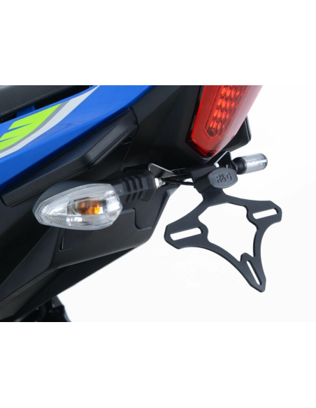 Support de plaque R&G RACING noir - SUZUKI GSX-250R