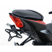 Support de plaque R&G RACING noir - SUZUKI GSX-R125