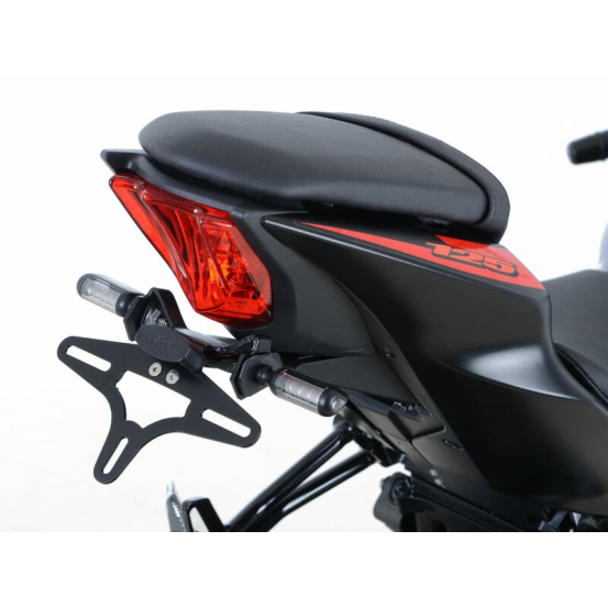 Support de plaque R&G RACING noir - SUZUKI GSX-R125