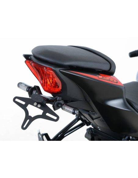 Support de plaque R&G RACING noir - SUZUKI GSX-R125