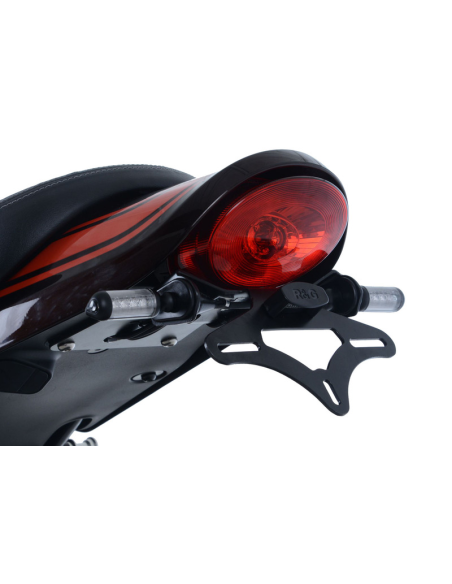 Support de plaque R&G RACING noir - KAWASAKI Z 900 RS