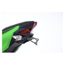 Support de plaque R&G RACING noir - KAWASAKI Ninja 400