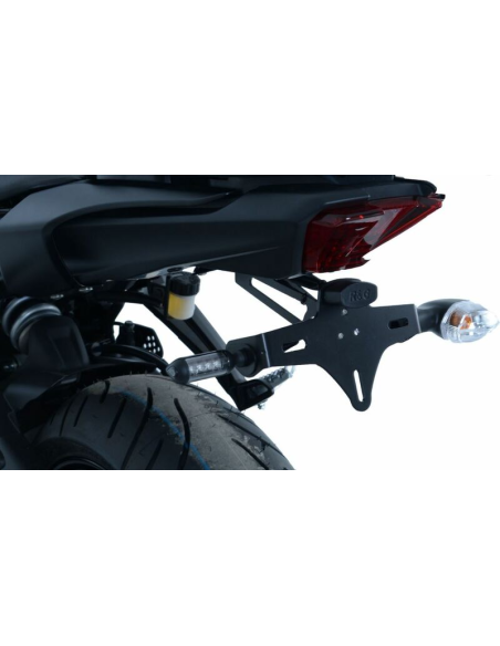 Support de plaque R&G RACING noir - YAMAHA MT-07