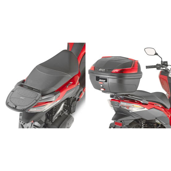 Support top case Givi Monokey - Monolock SR7066 SYM 125 Jet X 2021-2025