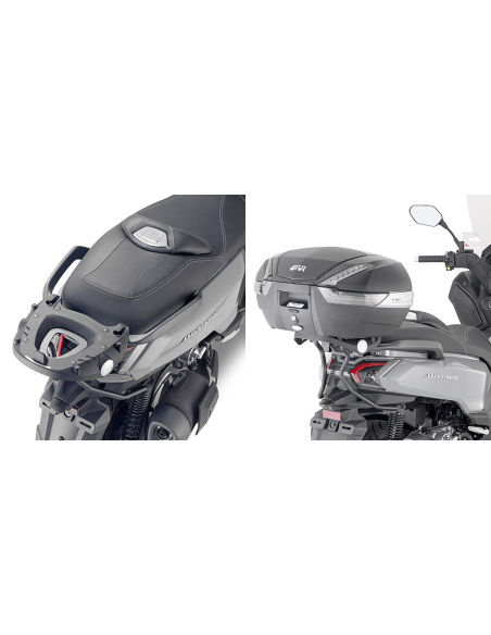 Support top case Givi Monokey - Monolock SR7065 SYM Maxsym 400 2021-2025