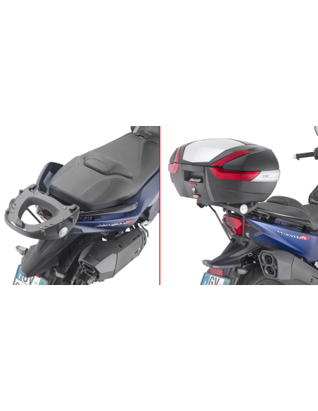 Support top case Givi Monokey - Monolock SR7060 SYM 500 Maxsym TL 2020-2025