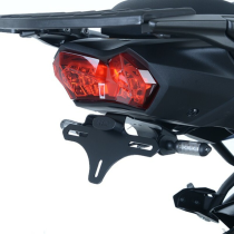 Support de plaque R&G RACING noir - KAWASAKI Versys 1000