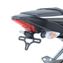 Support de plaque R&G RACING noir - YAMAHA YZF-R125