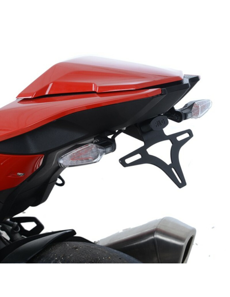 Support de plaque R&G RACING noir - BMW S1000RR