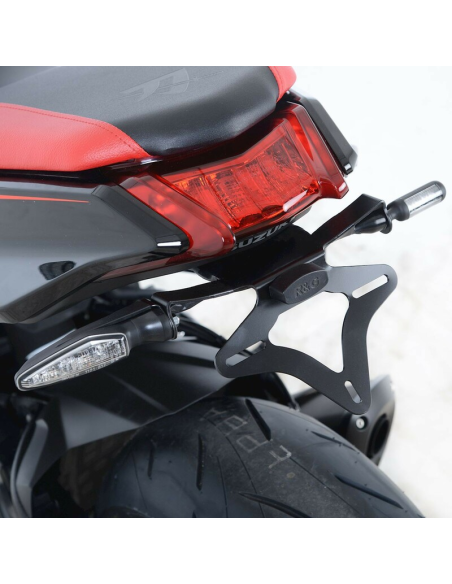 Support de plaque R&G RACING noir - SUZUKI Kanata