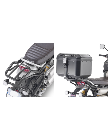 Support top case Givi Monokey SR6416 Triumph SCRAMBLER 1200 2019-2025