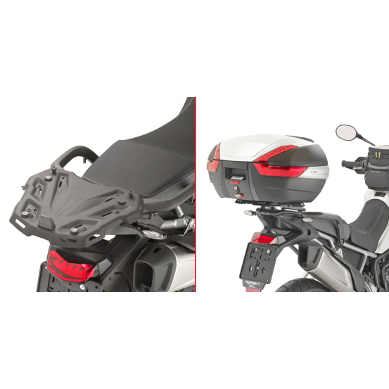 Support top case Givi Monokey - Monolock SR6415 Triumph TIGER 900 - 1200 GT 2020-2023