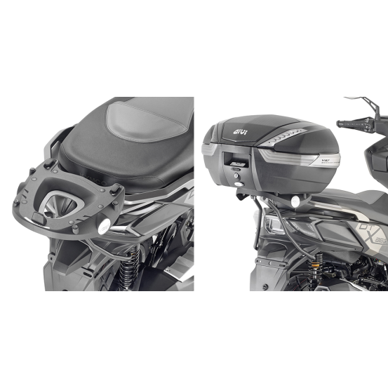 Support top case Givi Monokey - Monolock SR6117 Kymco DTX 360 125-300-350 2021-2025