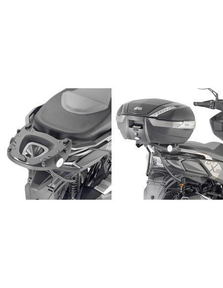 Support top case Givi Monokey - Monolock SR6117 Kymco DTX 360 125-300-350 2021-2025