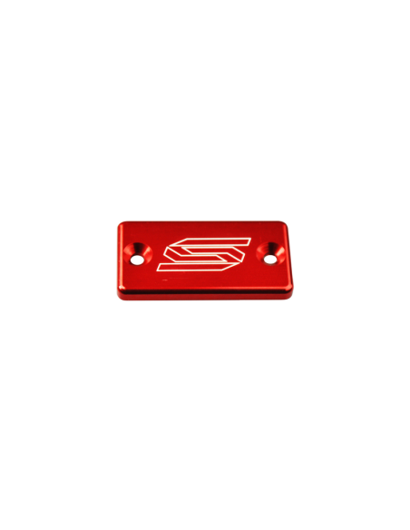 Couvercle de maitre cylindre frein avant SCAR Kawasaki / Suzuki / Yamaha Rouge