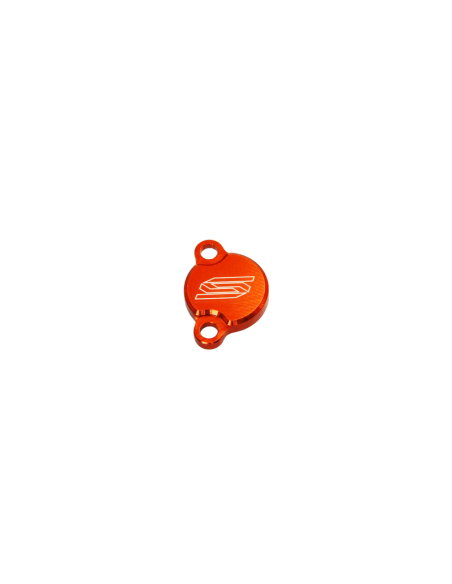 Couvercle maitre cylindre frein arrière SCAR KTM 65/85 SX 250/350 Freeride Orange