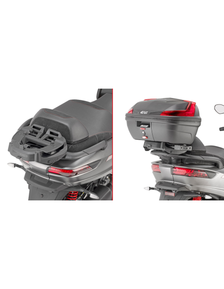 Support top case Givi Monokey - Monolock SR5613 Piaggio MP3 350-400-500 Sport Business 2018-2021