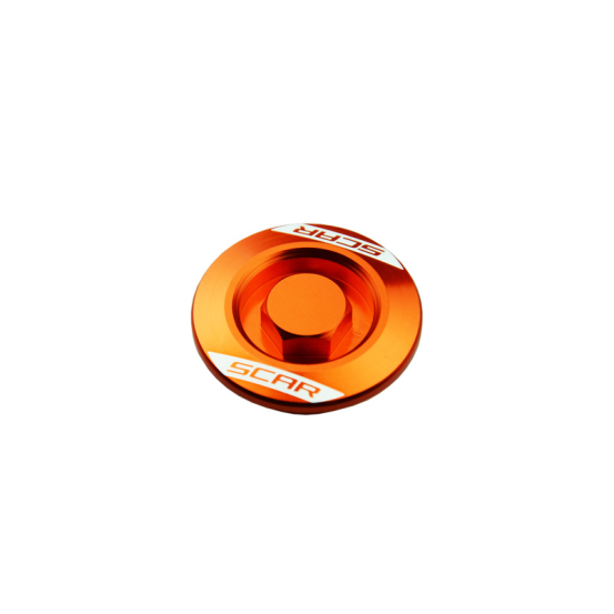 Bouchon moteur SCAR KTM orange