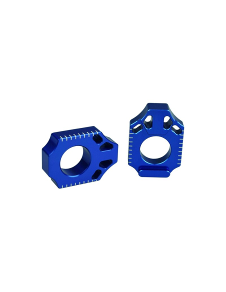 Tendeurs de chaine SCAR YAMAHA 125/250 YZ 250/450 YZF/WRF Bleu