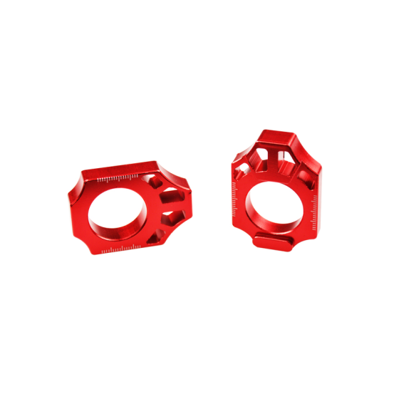 Tendeurs de chaine SCAR HONDA 125/250 CR 250/450 CRF-R/RX Rouge
