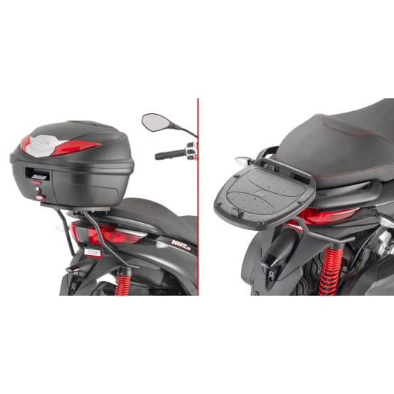 Support top case Givi Monolock SR5600M Piaggio MP3 Yourban 125-300 2011-2024