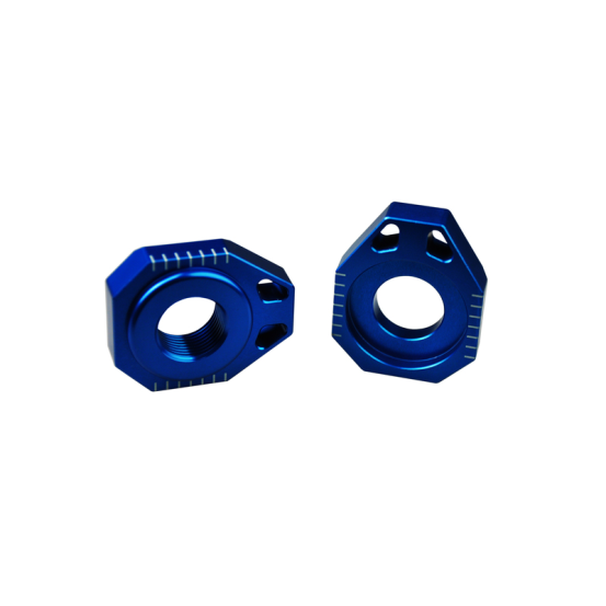Tendeurs de chaine SCAR KTM SX/SXF Husqvarna TC/FC Bleu