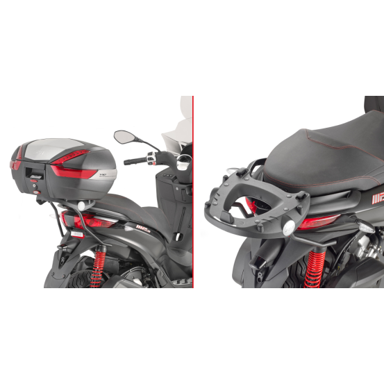 Support top case Givi Monokey SR5600 Piaggio 125-300 MP3 Yourban 2011-2024