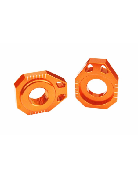 Tendeurs de chaine SCAR KTM SX/SXF/EXC/EXCF Husqvarna TC/FC/FE Orange