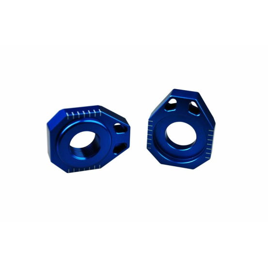 Tendeurs de chaine SCAR KTM SX/SXF/EXC/EXCF Husqvarna TC/FC/FE Bleu