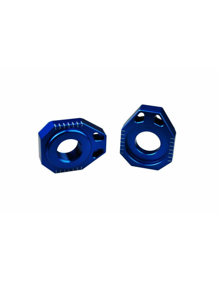 Tendeurs de chaine SCAR KTM SX/SXF/EXC/EXCF Husqvarna TC/FC/FE Bleu