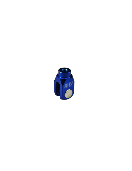 Chape pédale de frein SCAR Kawasaki KX/KXF BETA RR Bleu