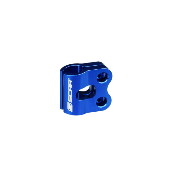 Fixation durite de frein SCAR Honda CR/CRF Yamaha YZ/YZF Bleu