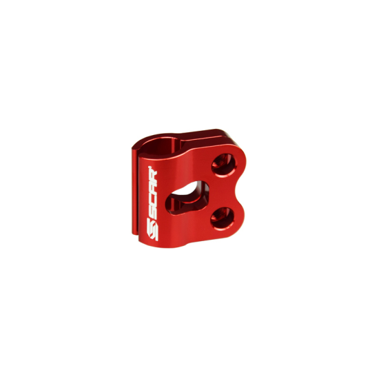 Fixation durite de frein SCAR Honda CR/CRF Yamaha YZ/YZF Rouge