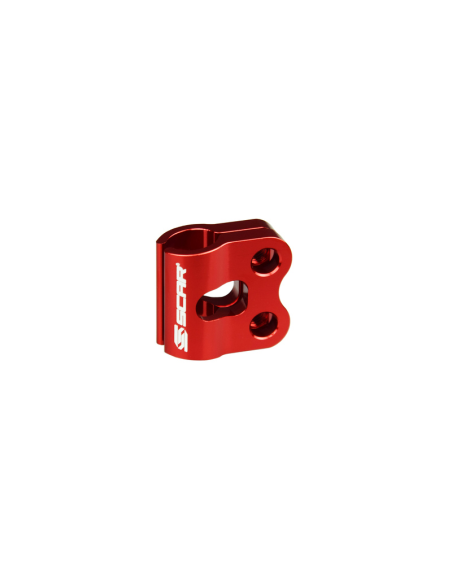 Fixation durite de frein SCAR Honda CR/CRF Yamaha YZ/YZF Rouge