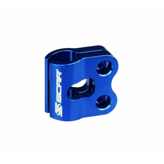 Fixation durite de frein SCAR Kawasaki KX/KXF Suzuki RM/RMZ Bleu