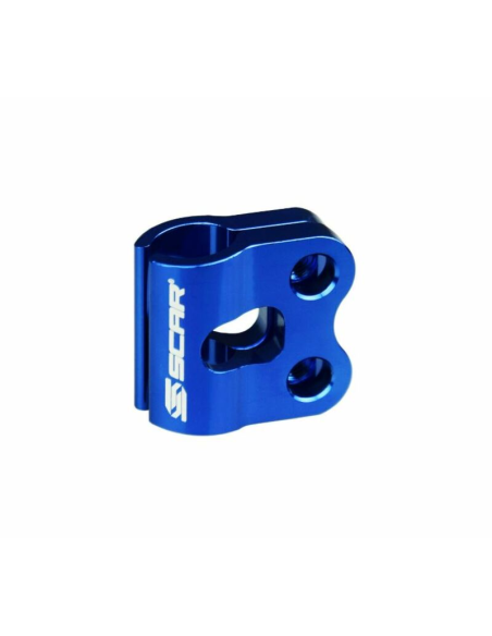 Fixation durite de frein SCAR Kawasaki KX/KXF Suzuki RM/RMZ Bleu