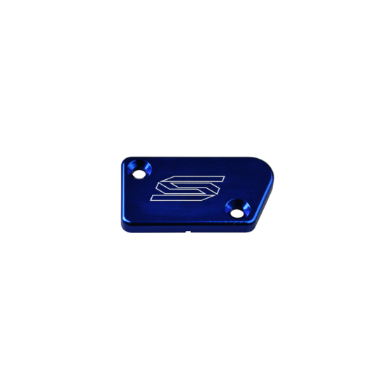 Couvercle de maitre cylindre frein avant SCAR Yamaha Bleu
