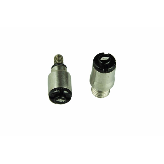 Purgeurs de fourche SCAR M8x1,0 + M4x1,0 WP Noir