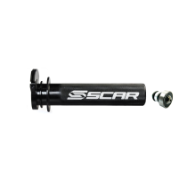 Barillet de gaz SCAR alu Husqvarna 50/65 TC 2017-2020 KTM 50 SX 2012-2020 65 SX 2002-2020 Noir