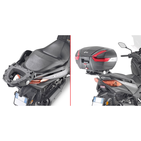 Support top case Givi Monokey - Monolock SR2150 Yamaha X - Max 125 - 400 2018 - 2021 300 2017 - 2020