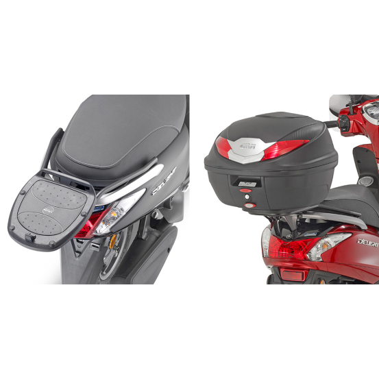 Support top case Givi Monokey - Monolock SR2134 Yamaha 125 D'elight 2017-2025
