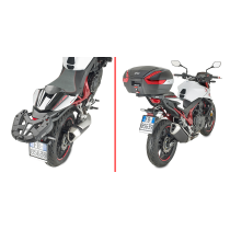 Support top case Givi Monokey - Monolock SR1200 Honda CB 750 HORNET 2023-2025