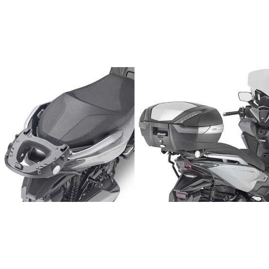 Support top case Givi Monokey - Monolock SR1187B Honda 125 - 350 Forza 2021