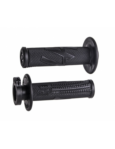 Poignées moto ODI V2 EMIG Lock-on PRO 2T/4T - Noir/Noir