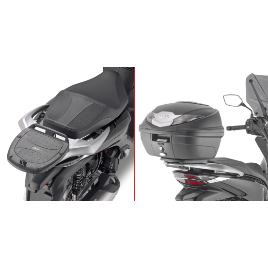 Support top case Givi HONDA 125 - 150 SH 2020 - 2021 Monolock sans platine
