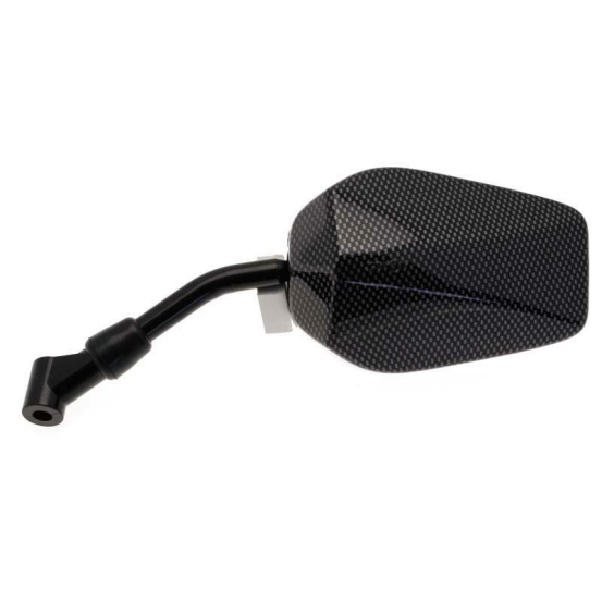 Rétroviseurs Universels Carbone F1 Rectangle 130 x 90