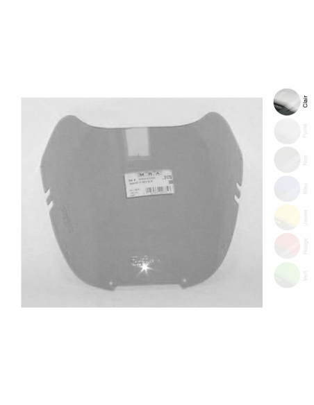 Bulle MRA Origine SUZUKI 1100 GSXR 1993-1994 Clair