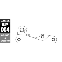 Patte de déport étrier de frein GALFER pour montage disque 270mm - YAMAHA YZ - WR